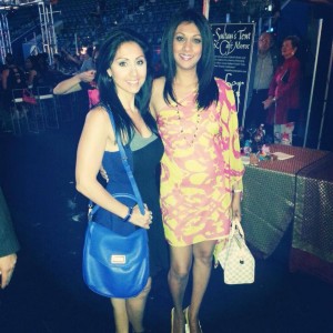 Veronica Chail and KJ CTV party